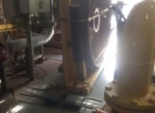 Демонтаж и упаковка крышек газовых котлов. Вес 1500кг и 1300кг