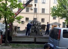 Перевозка химчистки, общий вес 3500 кг